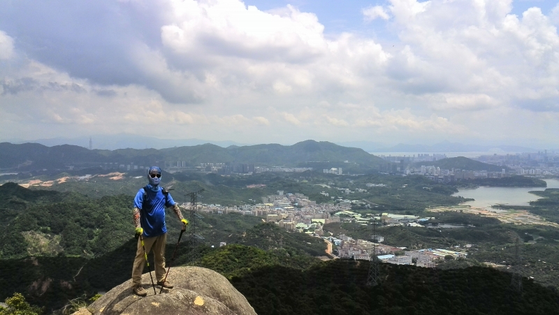 2014年08月 深圳 羊台山穿越 西丽王京坑到石岩龙眼村