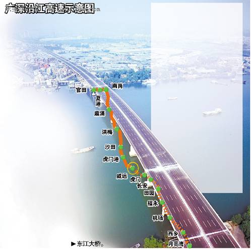 html 广深沿江高速公路途经广州